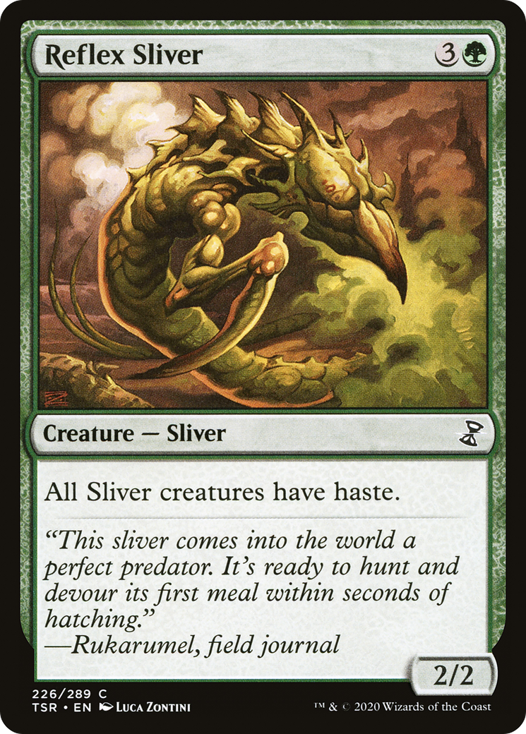 Reflex Sliver [Time Spiral Remastered] Foil