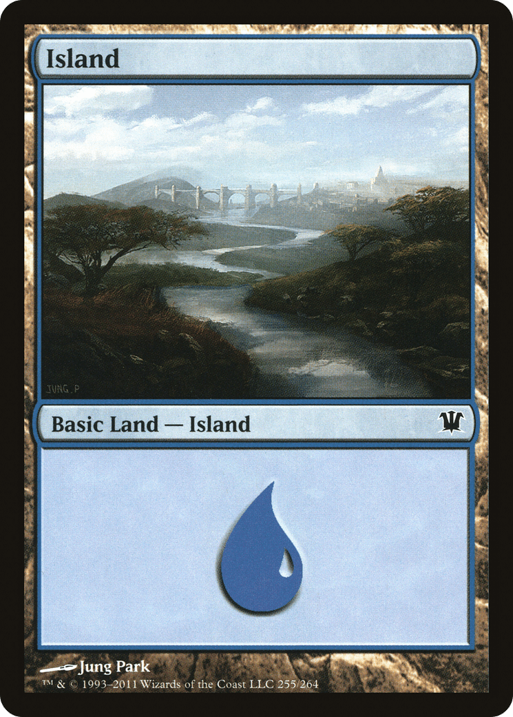 Island (255) [Innistrad] Foil
