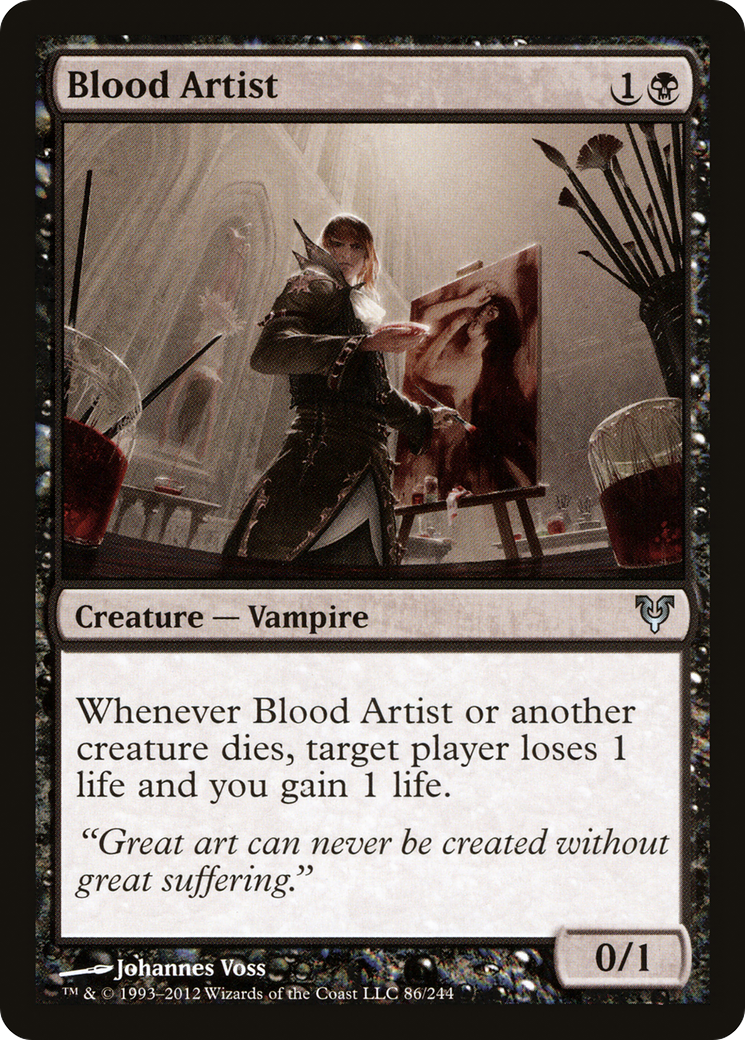 Blood Artist [Avacyn Restored] Foil