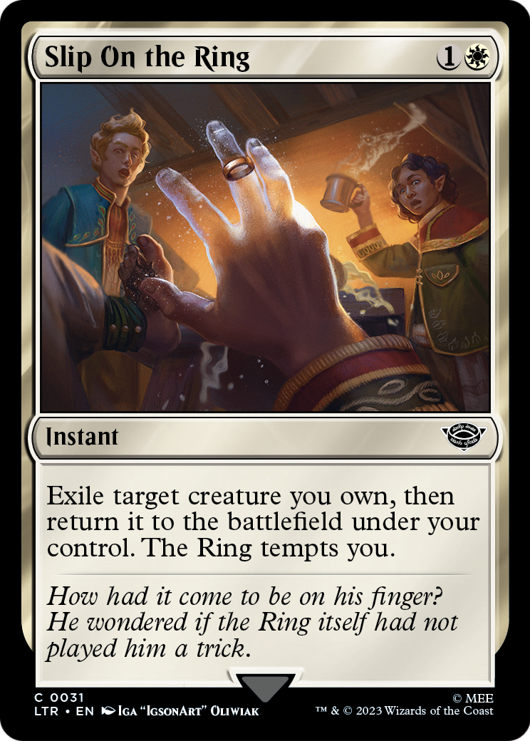 Slip on the Ring [The Lord of the Rings: Tales of Middle-Earth] Foil