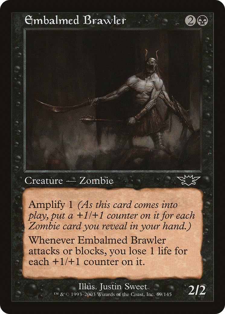 Embalmed Brawler [Legions] Foil