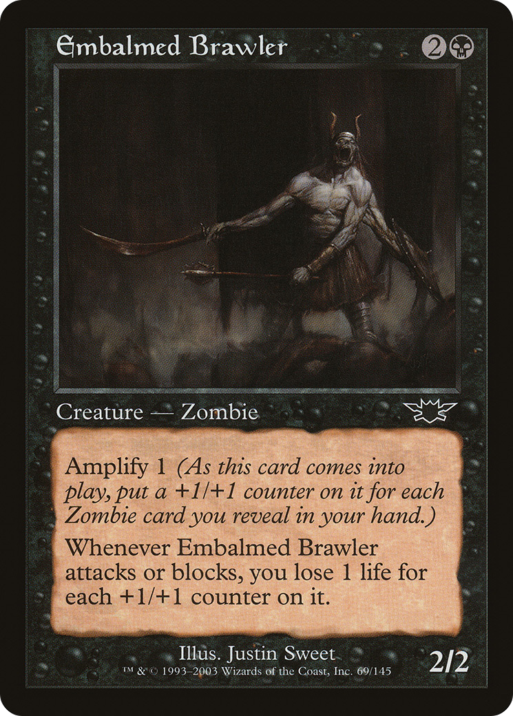 Embalmed Brawler [Legions] Foil