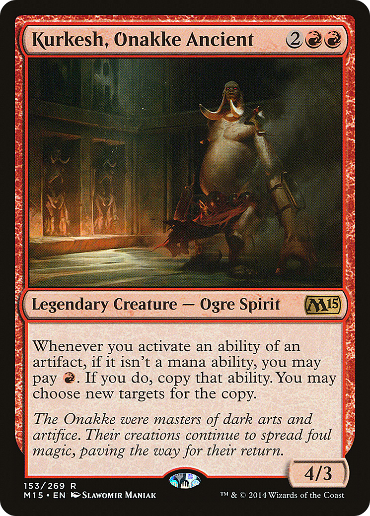 Kurkesh, Onakke Ancient [Magic 2015] Foil