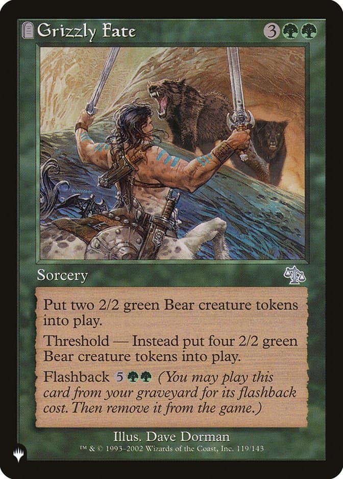 Grizzly Fate |  (JUD-119) [The List]
