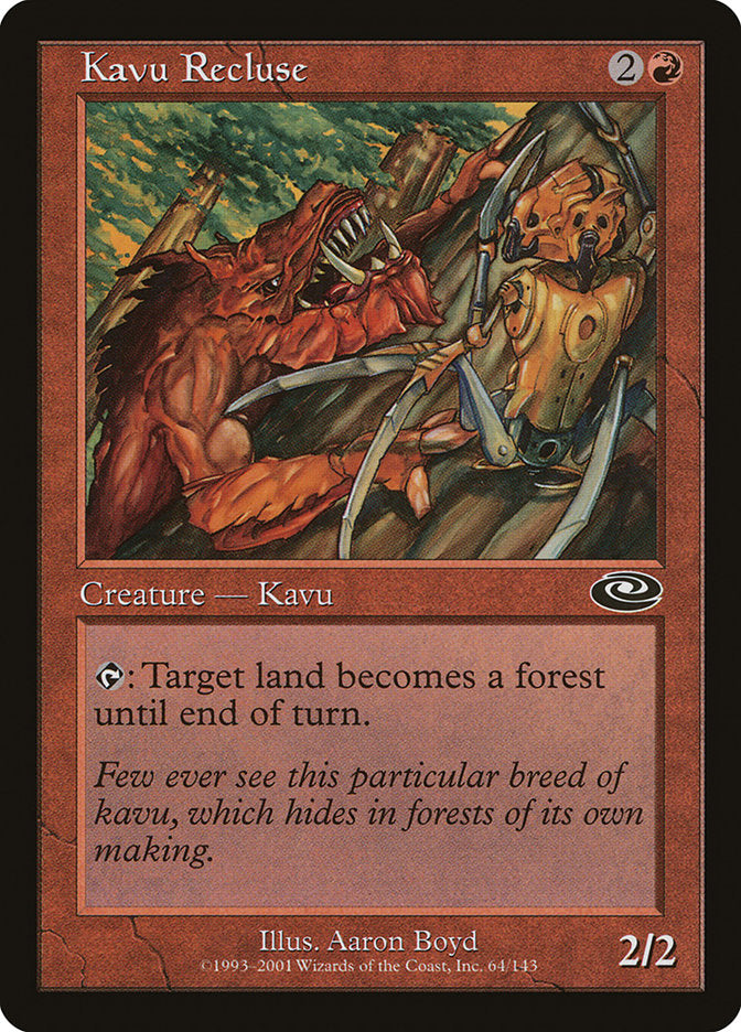Kavu Recluse 64/143 (Planeshift) 