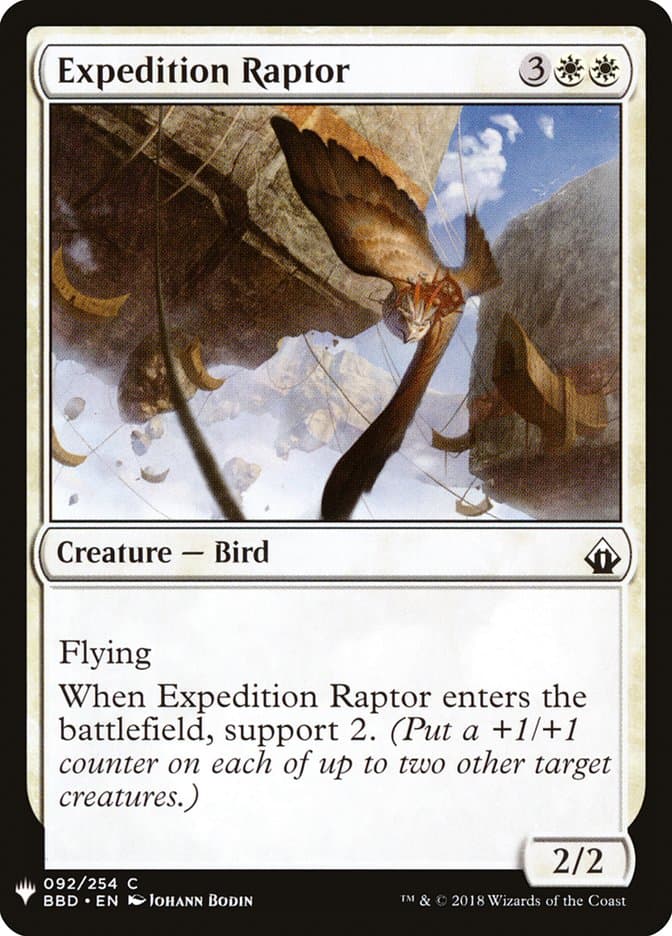 Expedition Raptor |  (BBD-92) [The List]