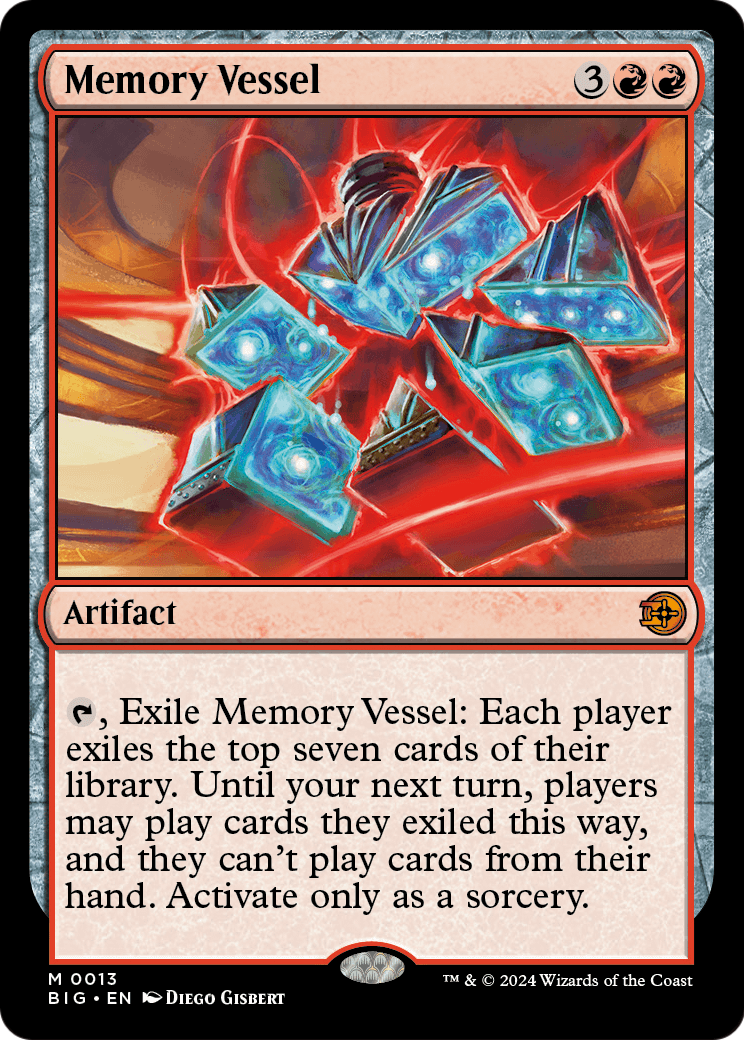 Memory Vessel [Outlaws of Thunder Junction: The Big Score] Foil