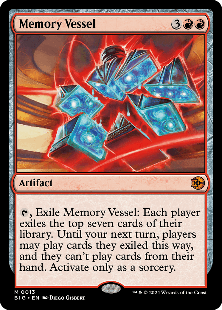 Memory Vessel [Outlaws of Thunder Junction: The Big Score] Foil