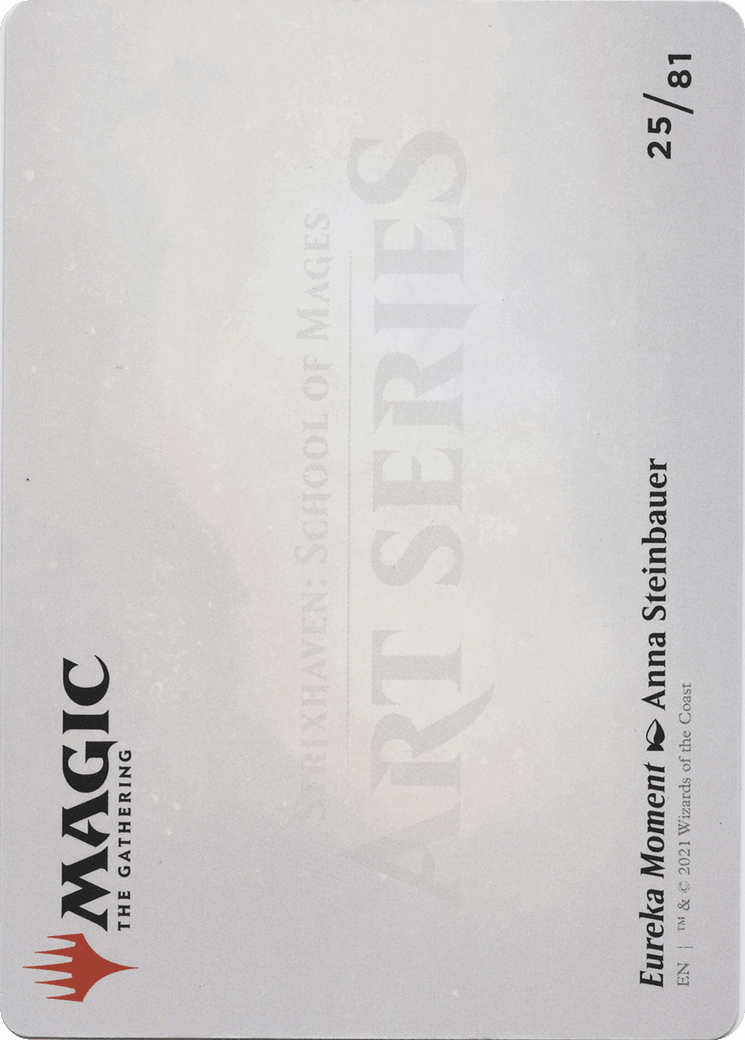 Eureka Moment // Eureka Moment (ASTX-025) - Strixhaven Art Series (Borderless)