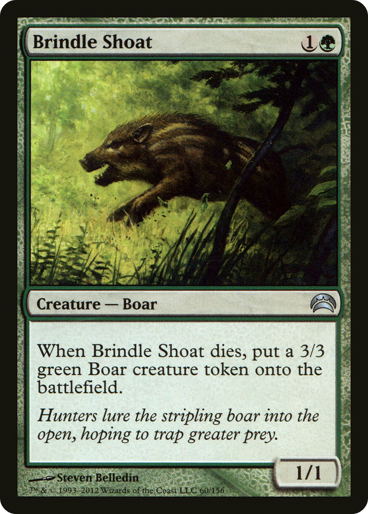 Brindle Shoat (060) [Planechase 2012]  Foil