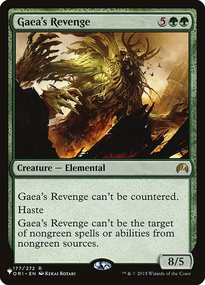 Gaea's Revenge |  (ORI-177) [The List]