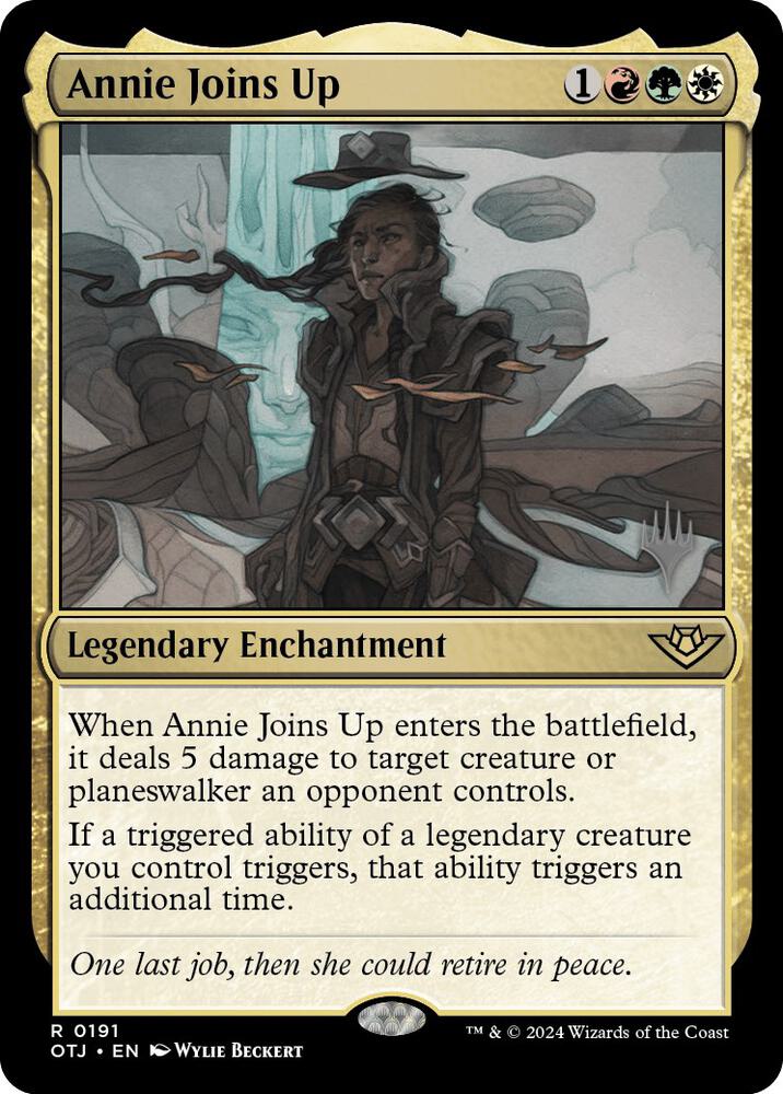 Annie Joins Up 191 (Promo Pack: Outlaws of Thunder Junction)  - Foil