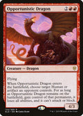 Opportunistic Dragon 133/269 (Throne of Eldraine)  - Foil