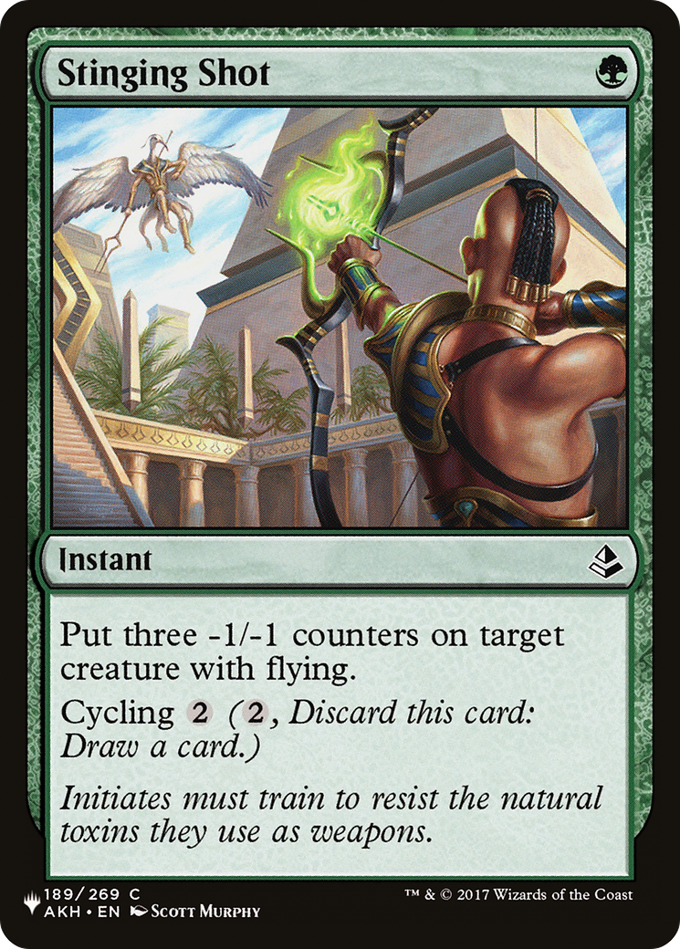 Stinging Shot |  (AKH-189) [The List]