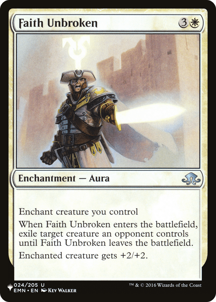 Faith Unbroken |  (EMN-24) [The List]