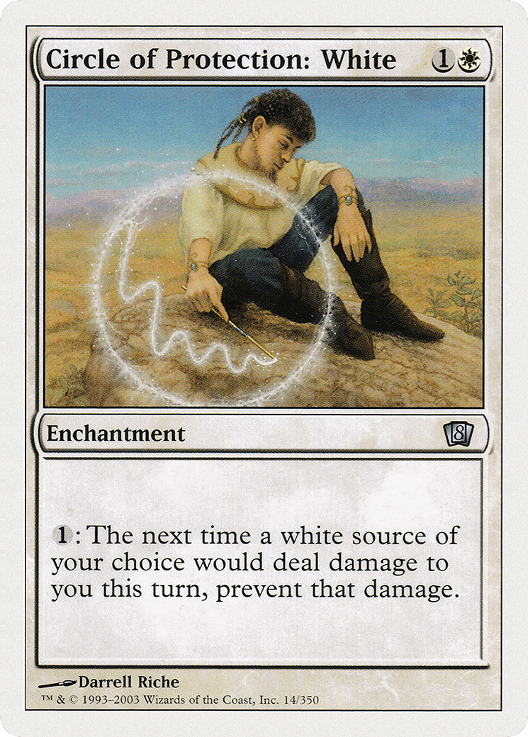 Circle of Protection: White [Eighth Edition] Foil
