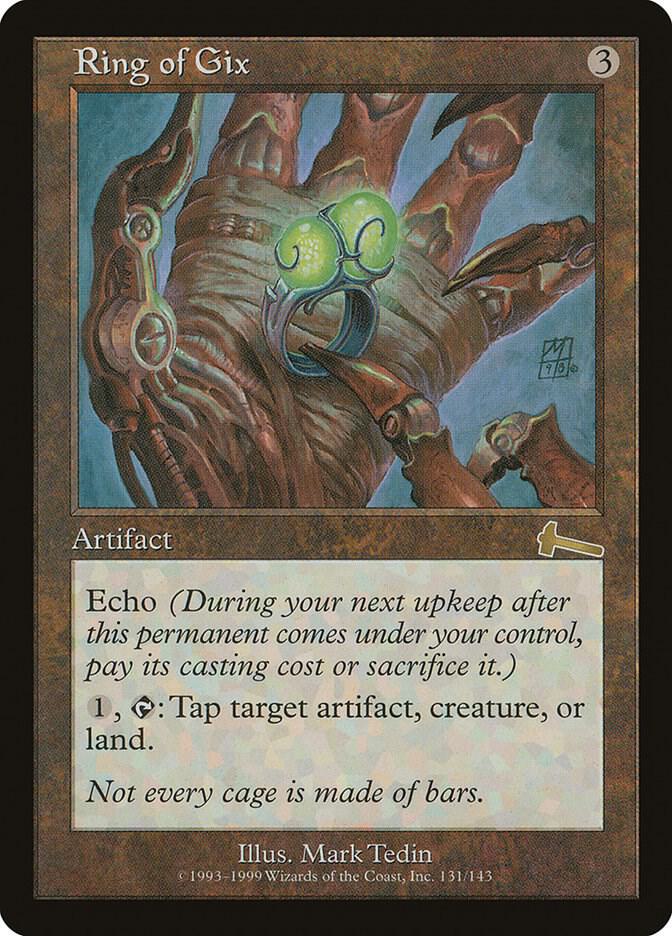 Ring of Gix 131/143 (Urza's Legacy) 