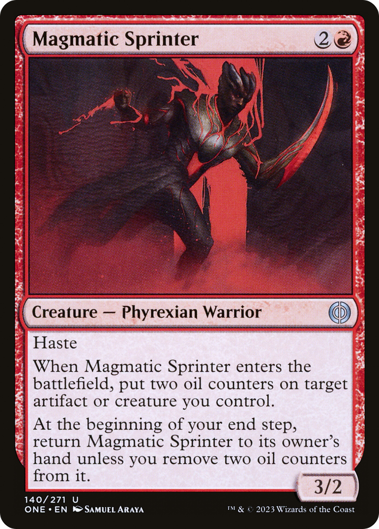 Magmatic Sprinter [Phyrexia: All Will Be One] Foil