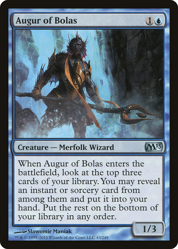 Augur of Bolas [Magic 2013] Foil