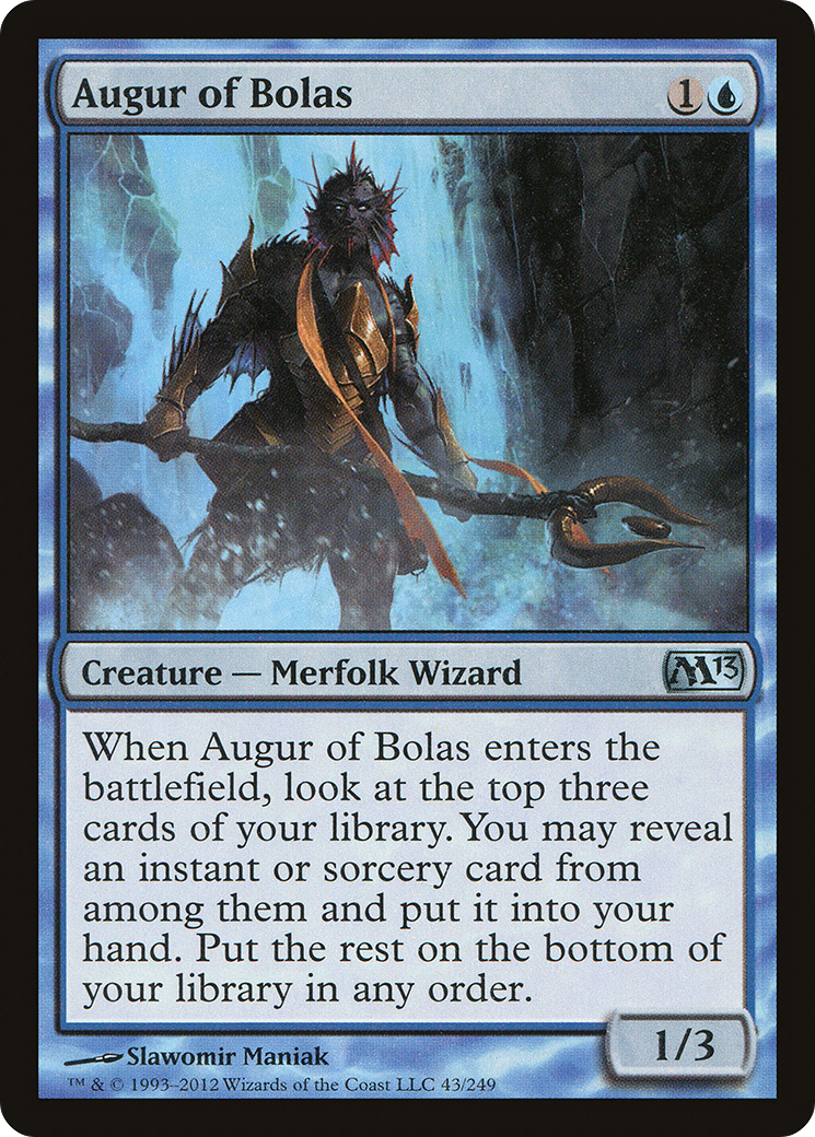 Augur of Bolas [Magic 2013] Foil