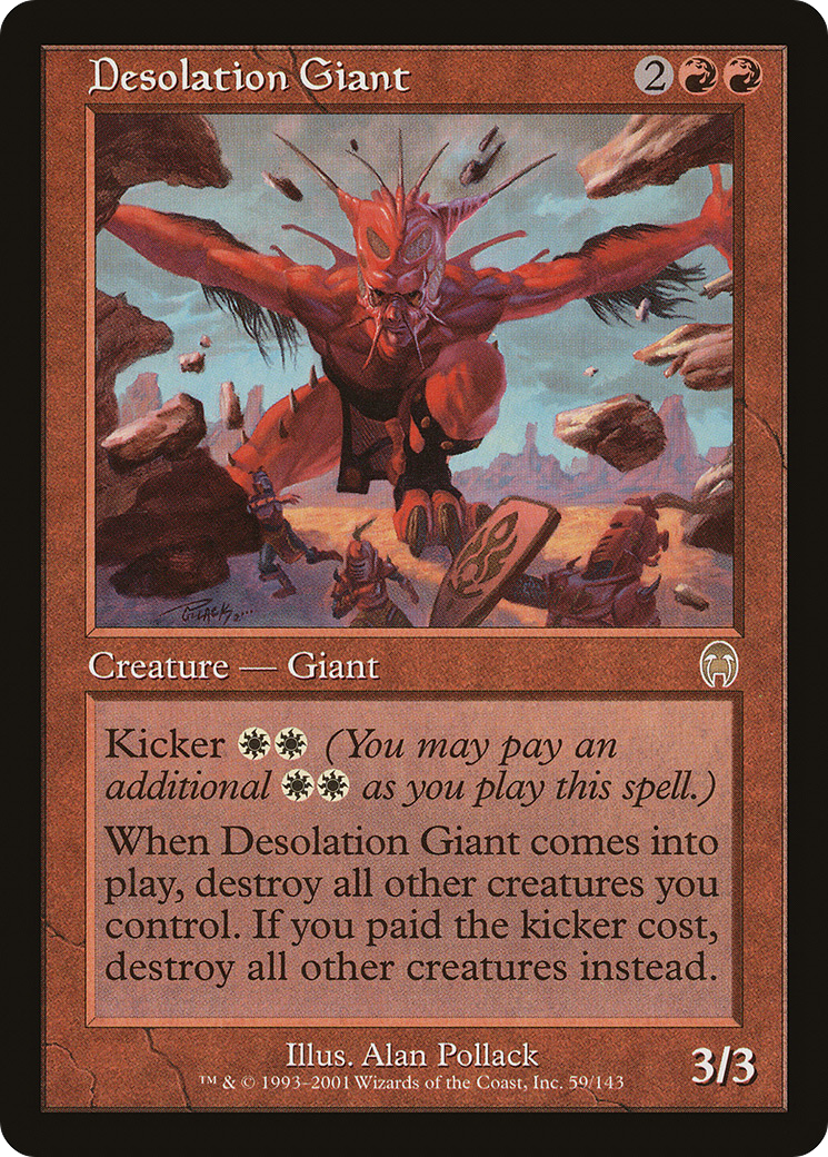 Desolation Giant [Apocalypse] Foil