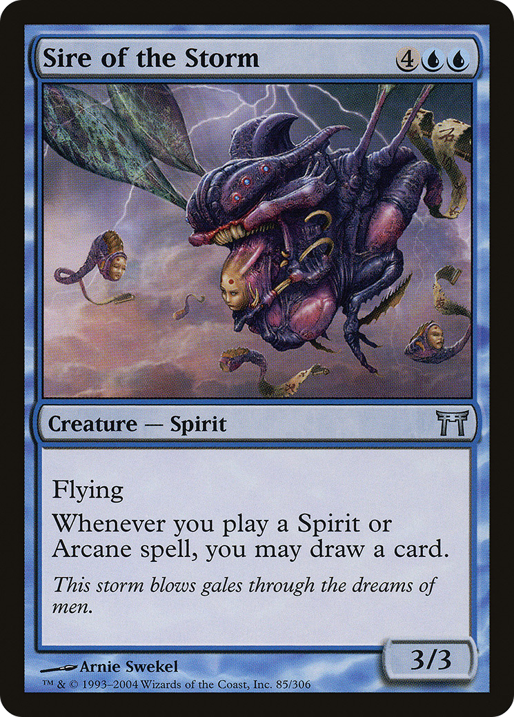 Sire of the Storm [Champions of Kamigawa] Foil