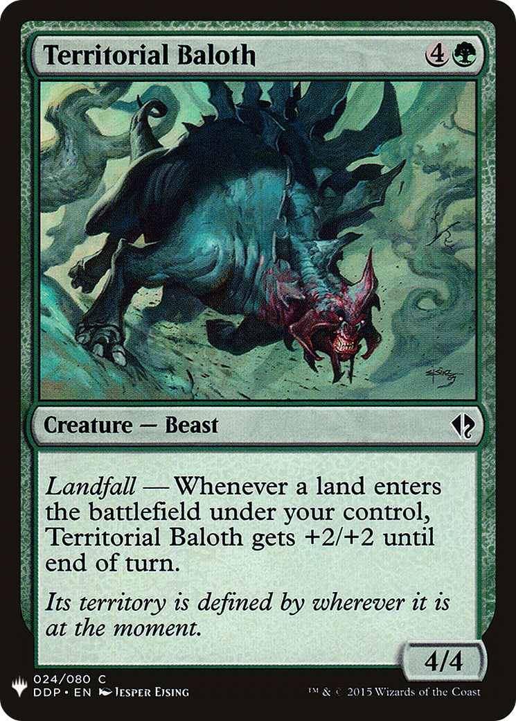 Territorial Baloth |  (DDP-24) [The List]