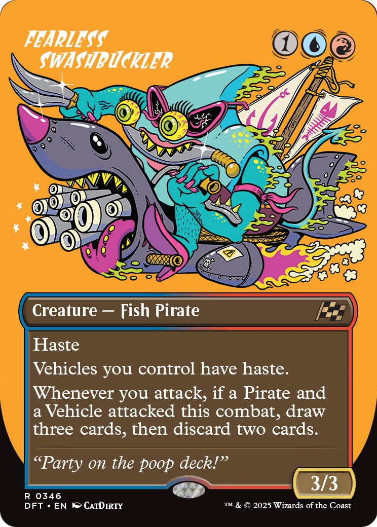Fearless Swashbuckler |  (346) [Aetherdrift]