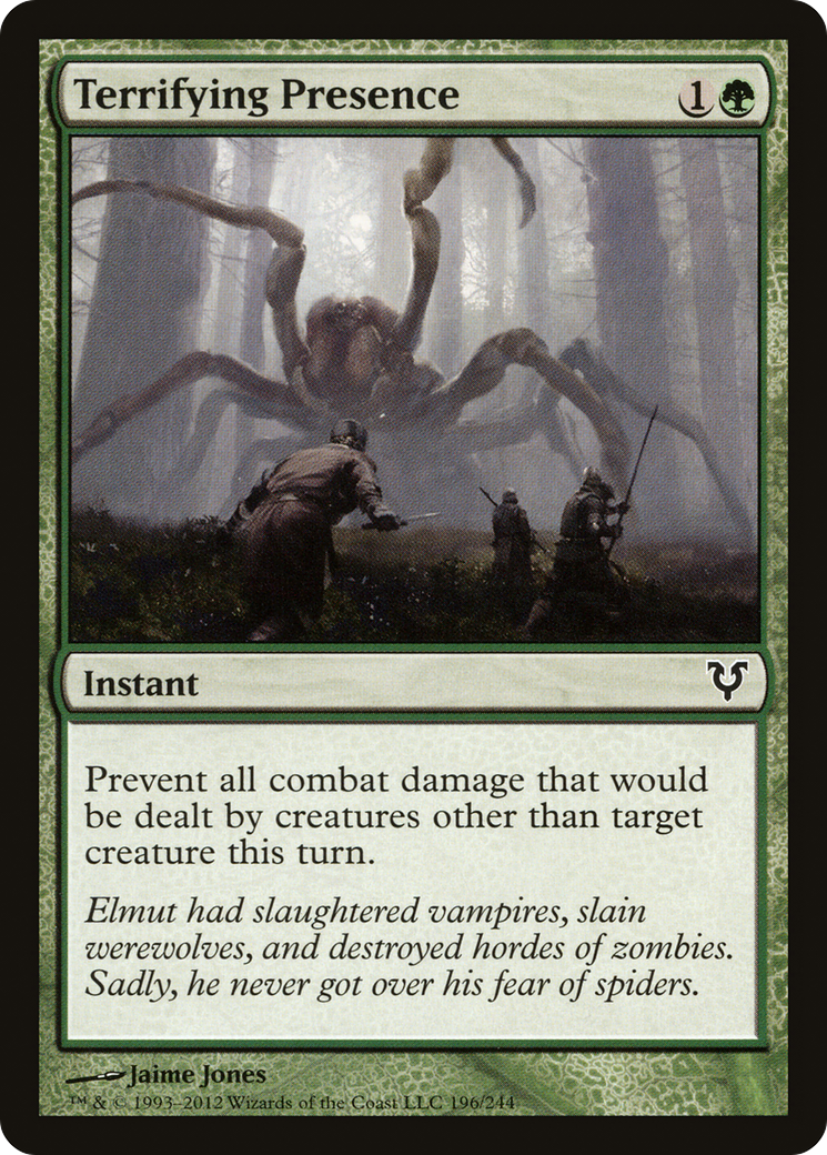 Terrifying Presence [Avacyn Restored] Foil