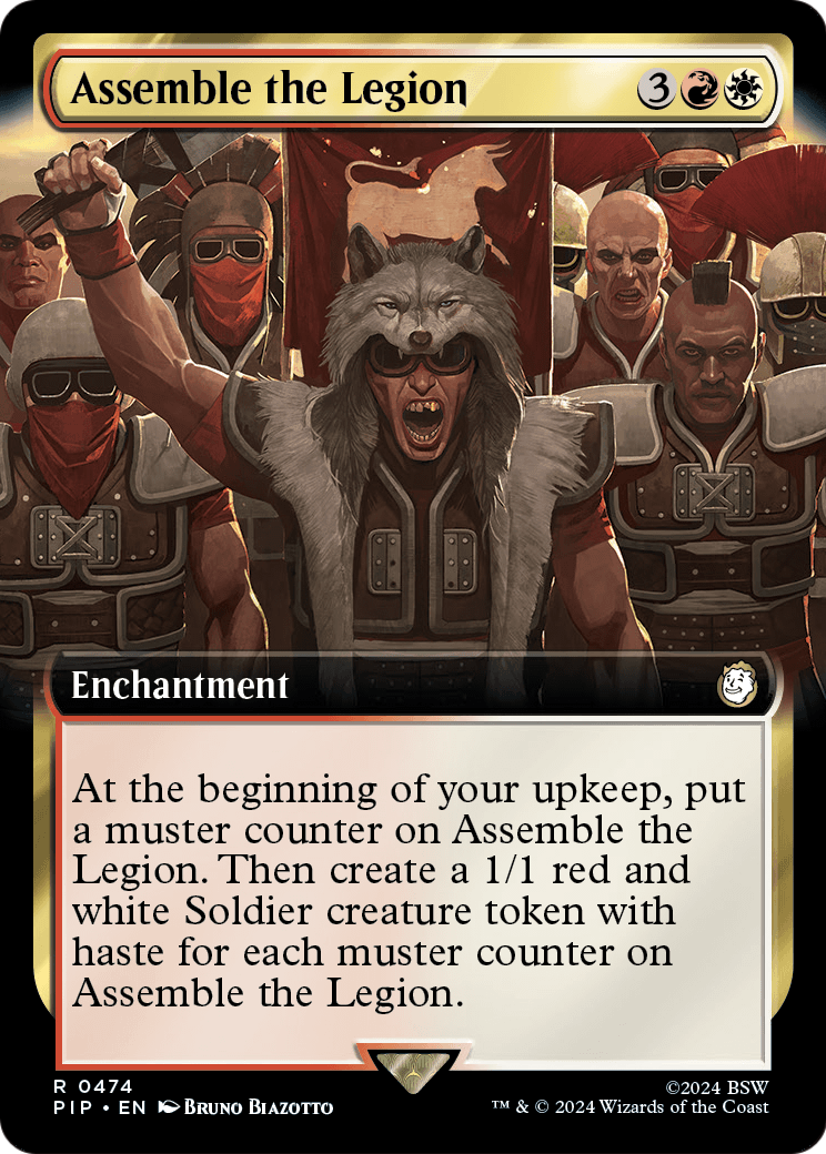 Assemble the Legion (Extended Art) [Fallout] Foil