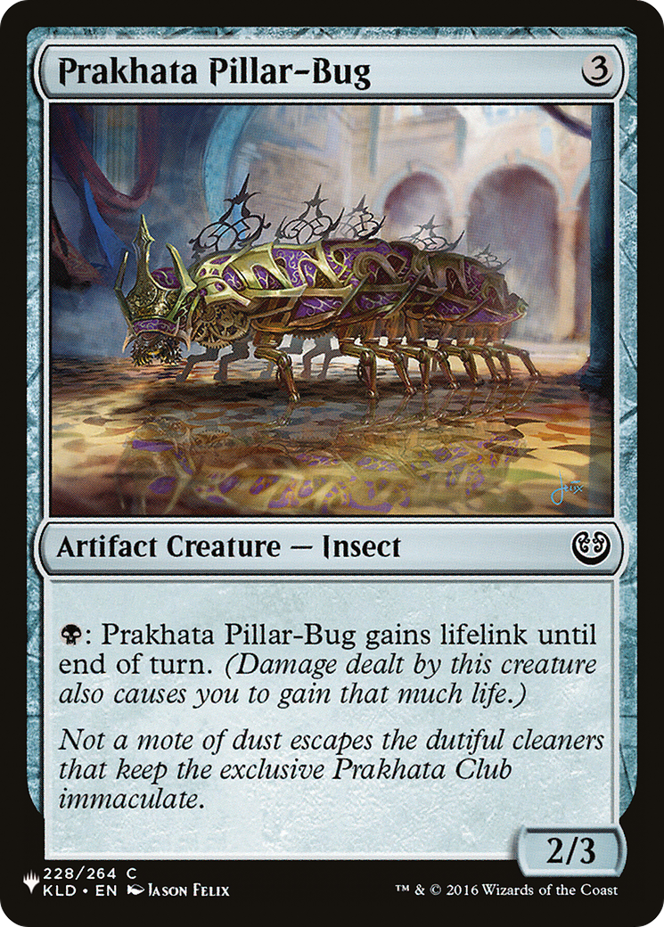 Prakhata Pillar-Bug |  (KLD-228) [The List]