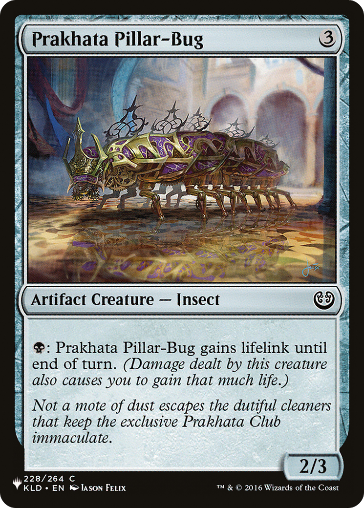 Prakhata Pillar-Bug |  (KLD-228) [The List]
