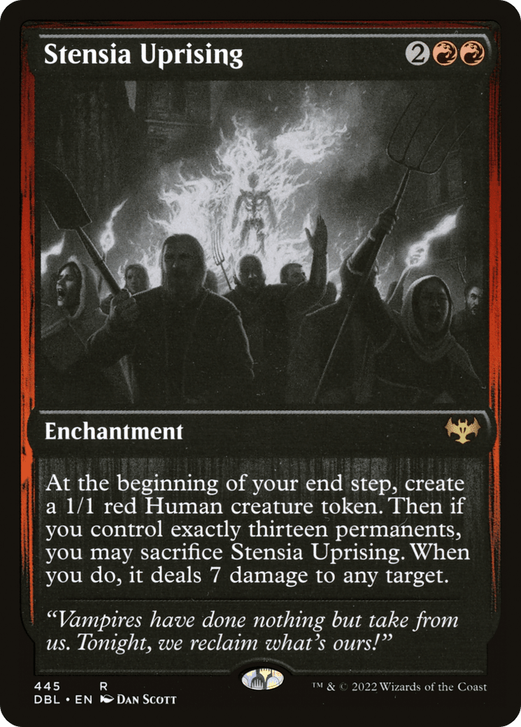 Stensia Uprising [Innistrad: Double Feature] Foil