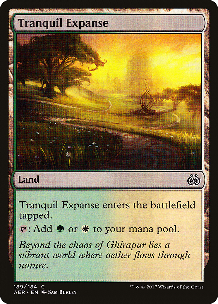 Tranquil Expanse (189) [Aether Revolt]  Foil