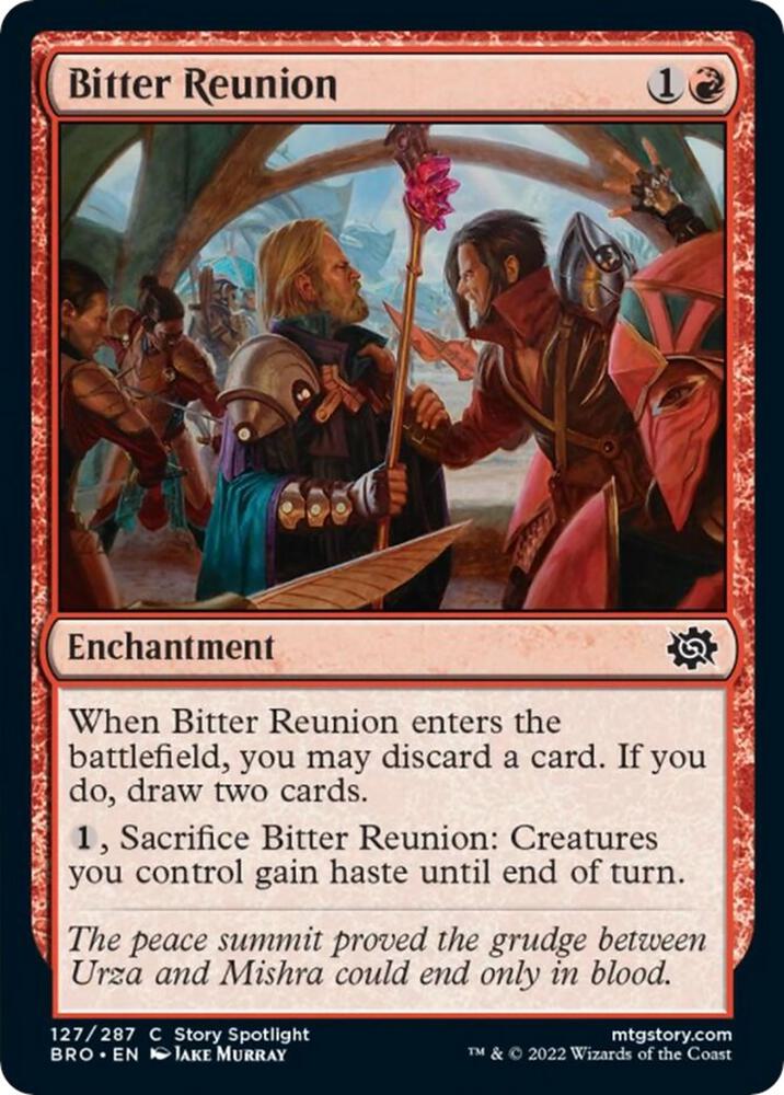 Bitter Reunion 127/287 (The Brothers' War) 