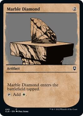Marble Diamond Showcase 446 (Commander Legends: Battle for Baldur's Gate) 