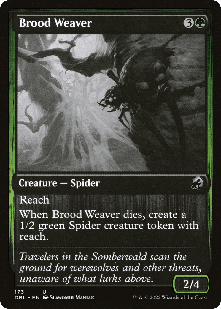 Brood Weaver [Innistrad: Double Feature] Foil