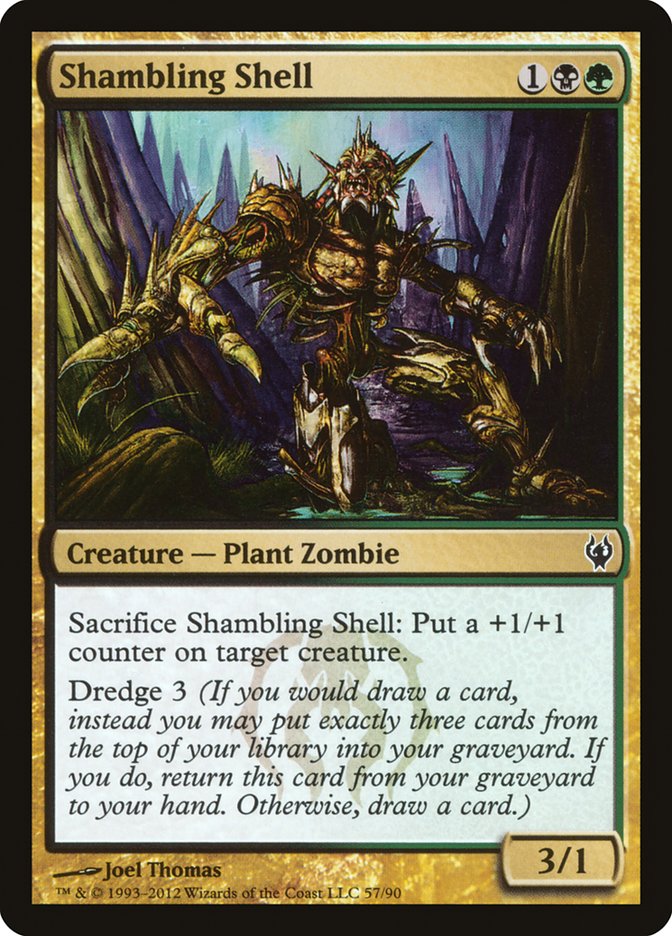 Shambling Shell 57/90 (Duel Decks: Izzet vs. Golgari) 