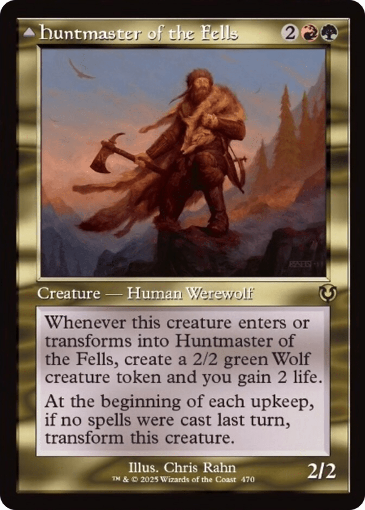 Huntmaster of the Fells (Retro Frame) (-470) [Innistrad Remastered]