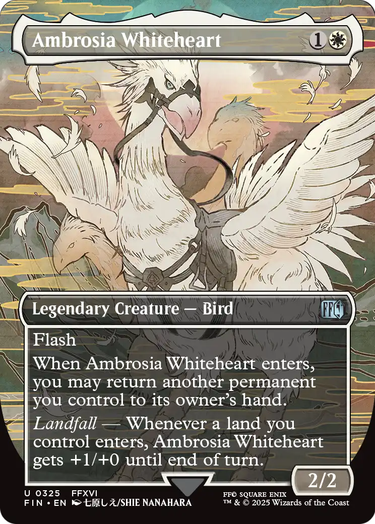Ambrosia Whiteheart (Borderless) (325) [FINAL FANTASY]