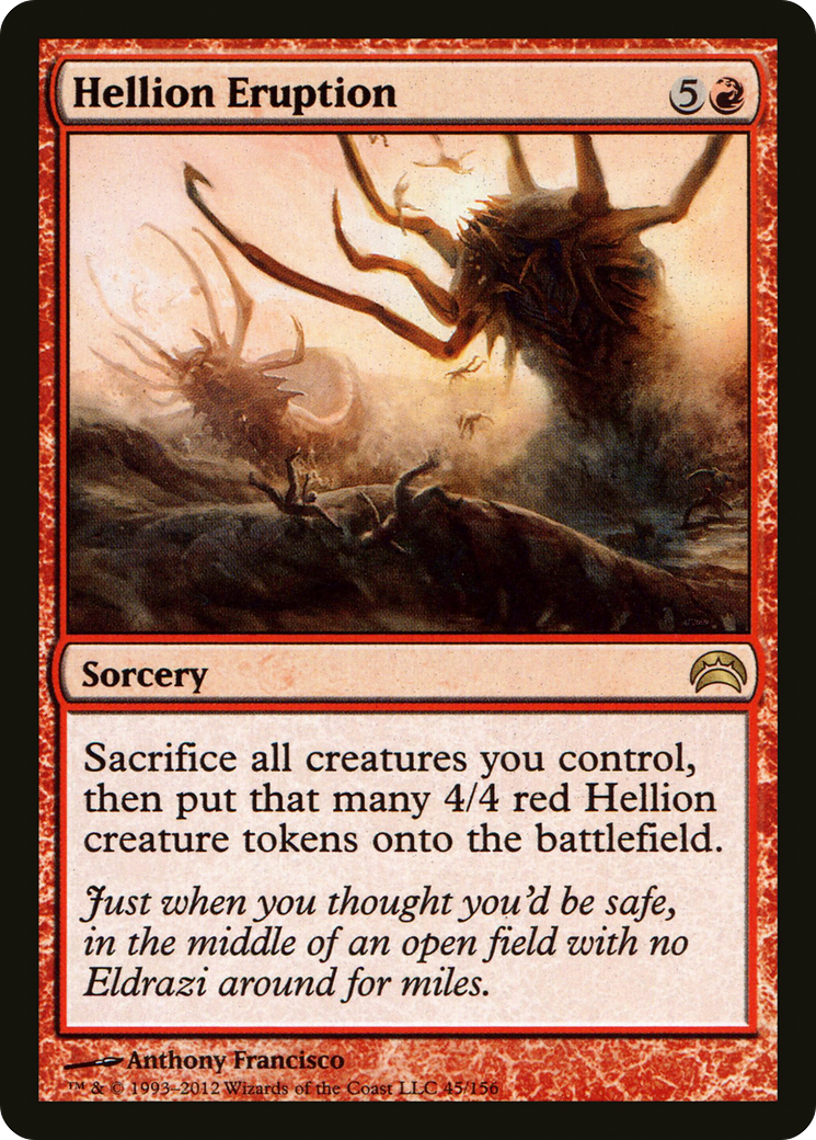 Hellion Eruption (045) [Planechase 2012]  Foil