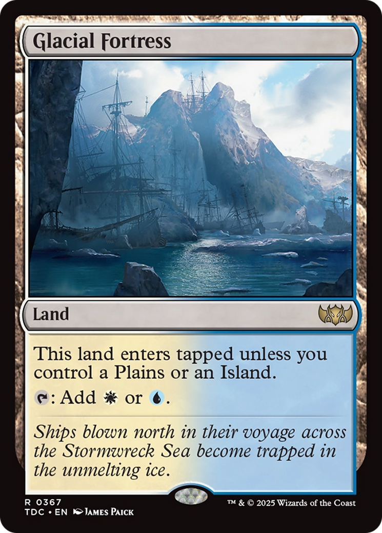 Glacial Fortress (367) [Commander: Tarkir: Dragonstorm]