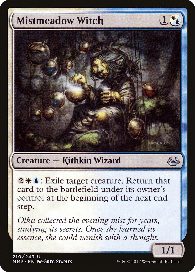 Mistmeadow Witch [Modern Masters 2017] Foil