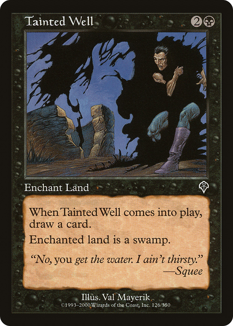 Tainted Well [Invasion] Foil