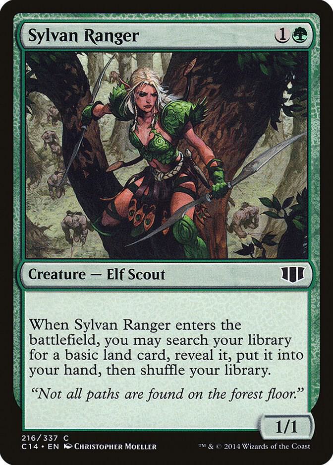 Sylvan Ranger 216/337 (Commander 2014) 