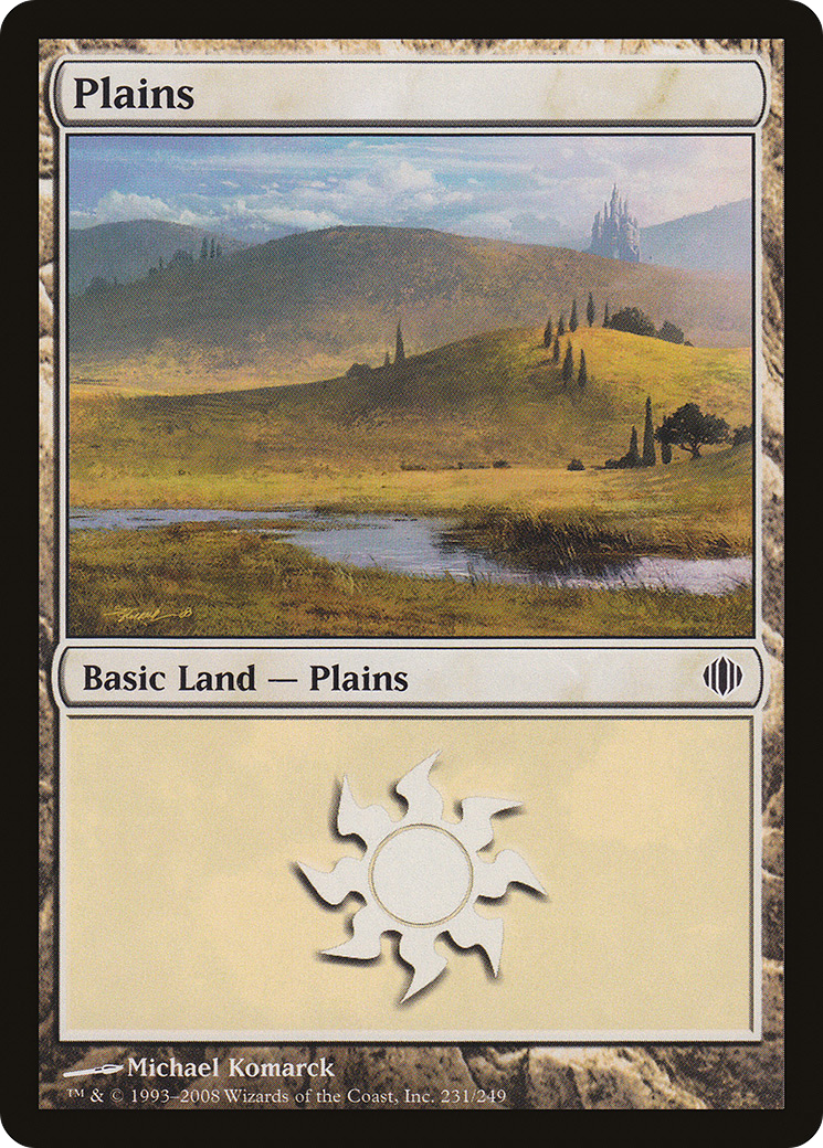 Plains (231) [Shards of Alara] Foil