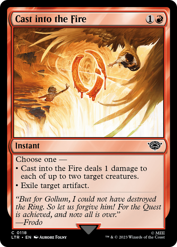 Cast into the Fire [The Lord of the Rings: Tales of Middle-Earth]