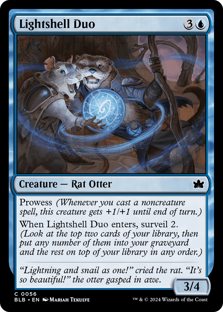 Lightshell Duo [Bloomburrow] Foil