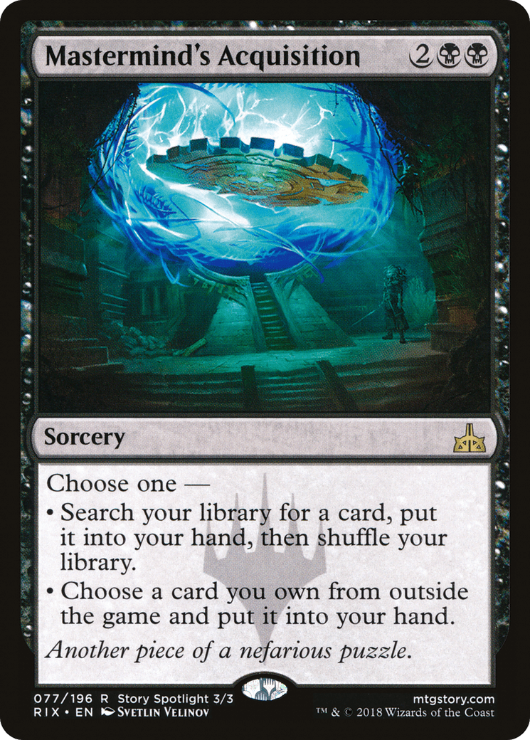 Mastermind's Acquisition [Rivals of Ixalan] Foil