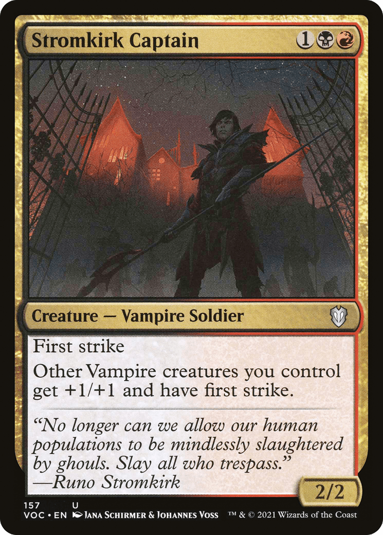 Stromkirk Captain [Innistrad: Crimson Vow Commander]